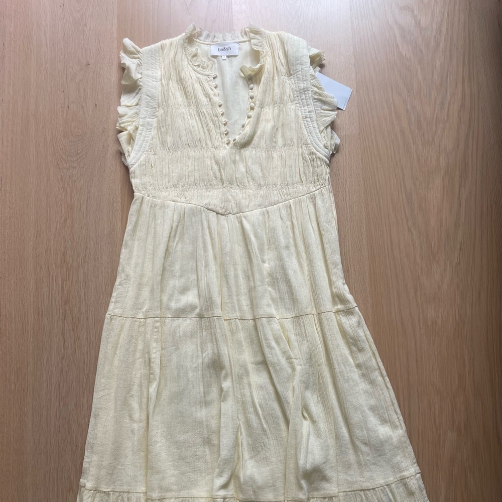 ba&sh Noah midi sun dress